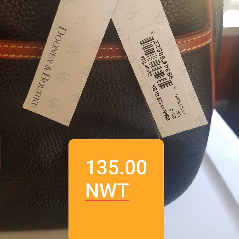 Dooney and bourke devon tote